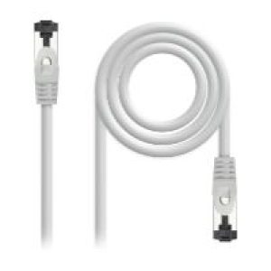 Nanocable RJ45 Cat.8.1 SSTP 25cm Gris (10.20.2000-L25)
