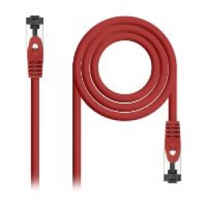 Nanocable RJ45 Cat.8.1 SSTP 1m Rojo (10.20.2001-R)