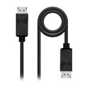 Nanocable DP/M a DP/M 1m Negro (10.15.2801)