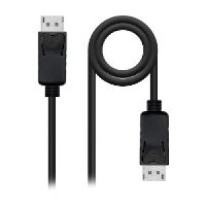 Nanocable DP/M a DP/M 3m Negro (10.15.2803)