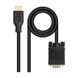 Nanocable VGA/M a HDMI/M 1.8m Negro (10.15.4602)