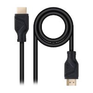Nanocable HDMI V2.1 A/M-A/M 1m Negro (10.15.8301)