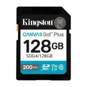 Kingston SDXC Canvas Go Plus 128Gb Gen4 (SDG4/128GB)