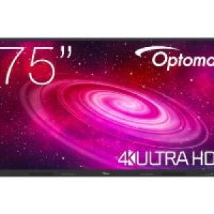 Pantalla Interactiva Optoma 1751RK 75″ 4K (W3FC0T1W111)