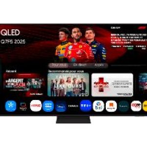 TV Samsung Q7F5 75″ QLED 4K UHD Negro (TQ75Q7F5AUXXC)