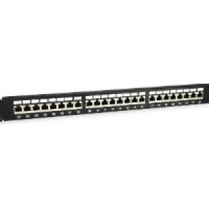 Panel Conexión Blindado EQUIP 24xRJ45 Cat.6A (326625)