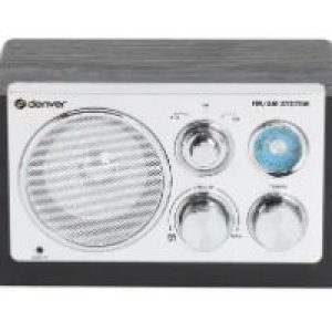 Radio Denver analógica AM/FM con entrada AUX (TR-63B)