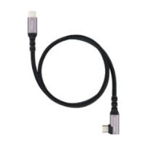 Nanocable USB-C/M a USB-C/M 0.5m Negro (10.01.4700)
