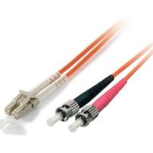 Cable Fibra Optica EQUIP LC/ST Amarillo 2m (254232)