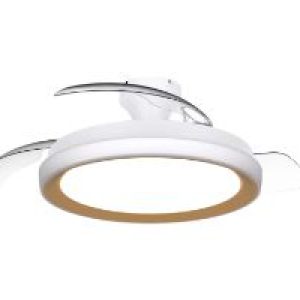 Ventilador Techo Philips + Plafón Blanco (929004749801)