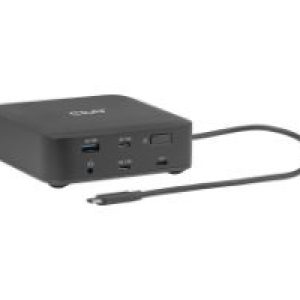 Estación Base Club 3D USB-C 12 en 1 Negro (CSV-2542)