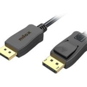 Cable NILOX DP 1.4 M/M 8K 60Hz 2m Negro (NXDP-1.4-2)