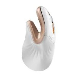 Ratón Vertical ProtoArc EM11 NL Blanco/Dorado(CP016807)