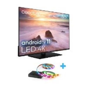TV CECOTEC V1Z+ 55″(02606) +REGALO Sync Box WiZ (9632)A