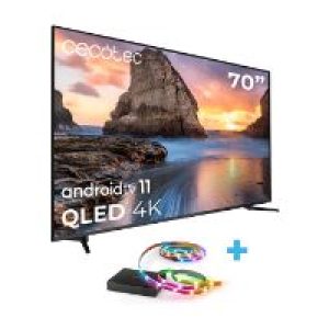TV CECOTEC V1+ 70″ (02617) +REGALO Sync Box WiZ (9633)B