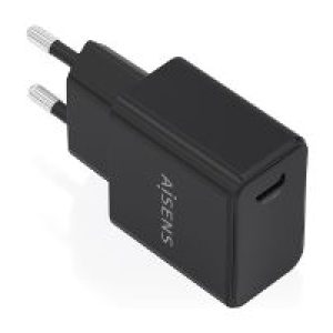 Cargador AISENS GaN 1xUSB-C 20W Negro (A110-1023)