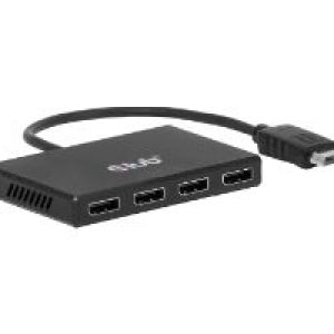 Hub Club 3D 4xDP 4K UHD/30Hz Negro (CSV-7400)