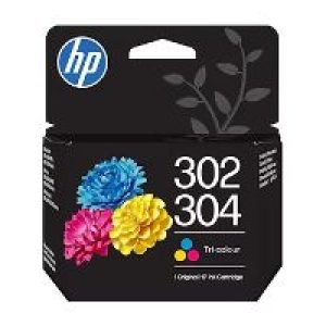 Tinta HP 302/304 Tricolor 100 páginas (B7RT6A)