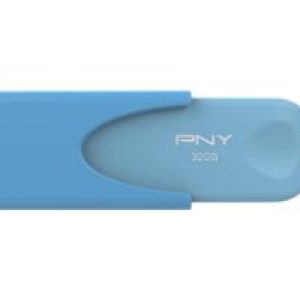 Pendrive PNY 32Gb USB 2.0 Azul (FD32GATT4ABSBB-EF)