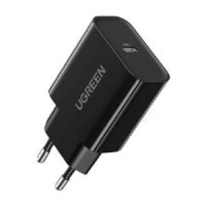 Cargador de Pared Ugreen 20W 1xUSB-C Negro (10191)