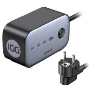 Cargador Ugreen GaN 65W USB-A/C Cable 1.8m Gris (60113)