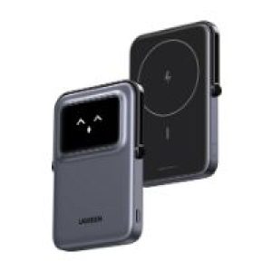 PowerBank Ugreen 5000mAh 20W Inalámbrico Negro (35605B)