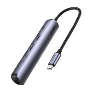 Replicador de Puertos Ugreen USB-C Gris (UG10919)