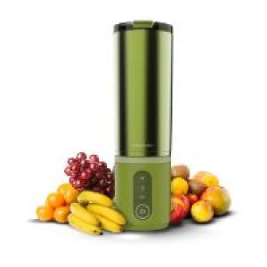 Batidora de Vaso CECOTEC Power Titanium Shake2Go Olive