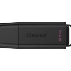 Pendrive Kingston DT 64Gb USB-A 3.0 Negro (DTXG2/64GB)
