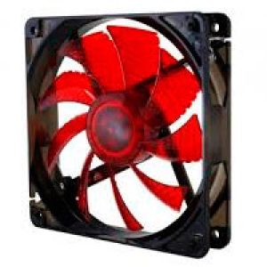 Ventilador NOX Coolfan 120mm Negro/Rojo (NXCFAN120LR)