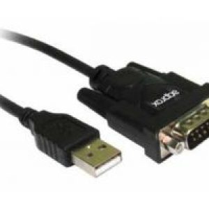 Cable Approx USB-A/M a DB-9/M 75cm Negro (APPC27)