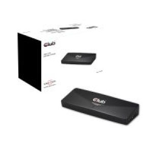 Docking Club 3D USB-A/DVI/DP/HDMI Negro (CSV-3103D)
