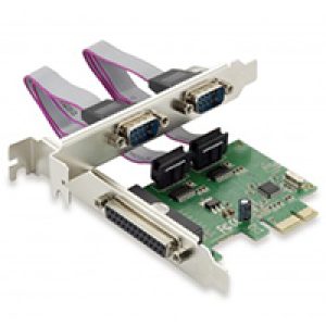 Controladora CONCEPTRONIC PCIe Paralelo/RS-232 (SPC01G)