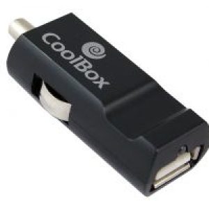 Cargador de Coche Coolbox USB 2.0 Negro (CDC-10)