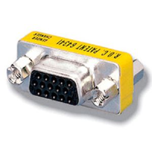 Adaptador EQUIP DB15HD Hembra-DB15HD Hembra (EQ124321)