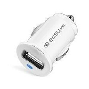 Cargador de Coche SBS 1xUSB Blanco (TEECCR1USB1APOW)