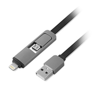 Adaptador 1LIFE USB-A/M a mUSB-A/M (1IFEPA2IN1FLAT)