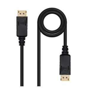 Nanocable DP/M a DP/M 5m Negro (10.15.2305)