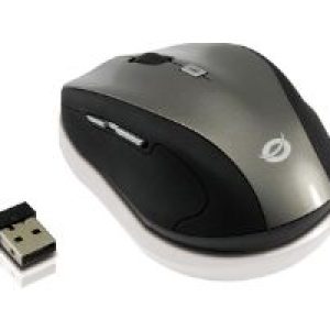Ratón CONCEPTRONIC Óptico RF 1600dpi Gris (CLLM5BTRVWL)