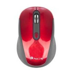 Ratón NGS Óptico Wireless RF 1600dpi Rojo (HAZE RED)