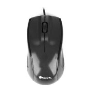 Ratón NGS Óptico USB-A 800dpi Negro (MIST)