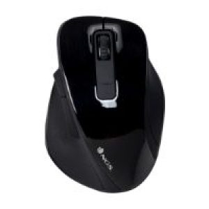 Ratón NGS Óptico Wireless RF 1600dpi Negro (BOWBLACK)