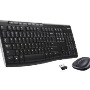T+Ratón LOGITECH MK270 Wireless Negro (920-004513)
