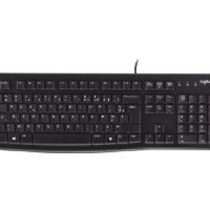 Teclado LOGITECH K120 USB Negro (920-002499)