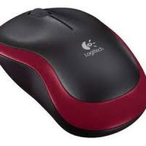 Ratón LOGITECH M185 Wireless 1000dpi Rojo (910-002237)