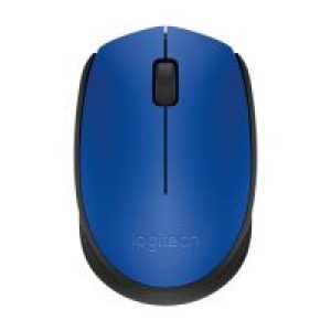 Ratón LOGITECH M171 Wireless 1000dpi Azul (910-004640)