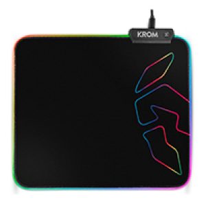 Alfombrilla Gaming KROM Knout RGB Negra (NXKROMKNTRGB)