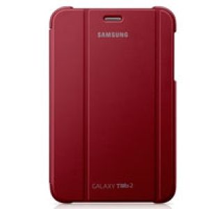 Funda Samsung 7″ Cuero Folio Tab 2 Roja(EFC-1G5SRECSTD)