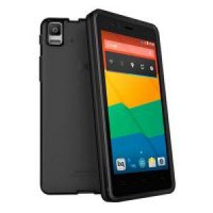 Funda BQ Aquaris E4.5 Gummie Cover Negra (11BQFUN223)