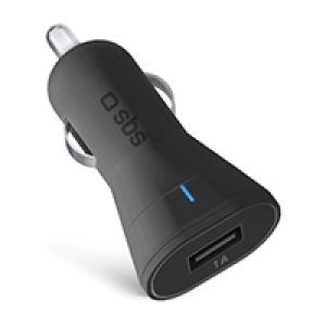 Mini cargador SBS 1USb 12/24V 1000mAH  (TECRUSB1ASTD)